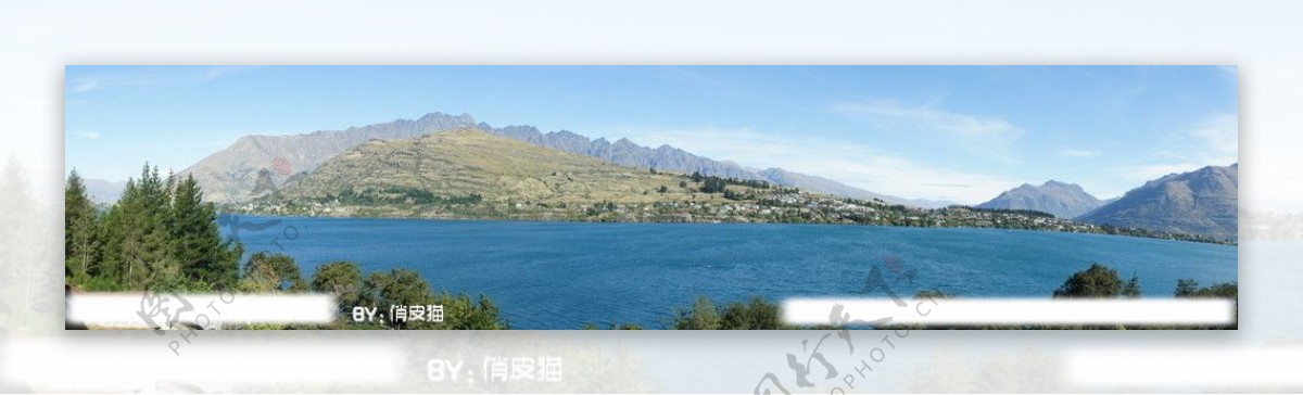 新西兰南岛之皇后镇瓦卡蒂普湖图片