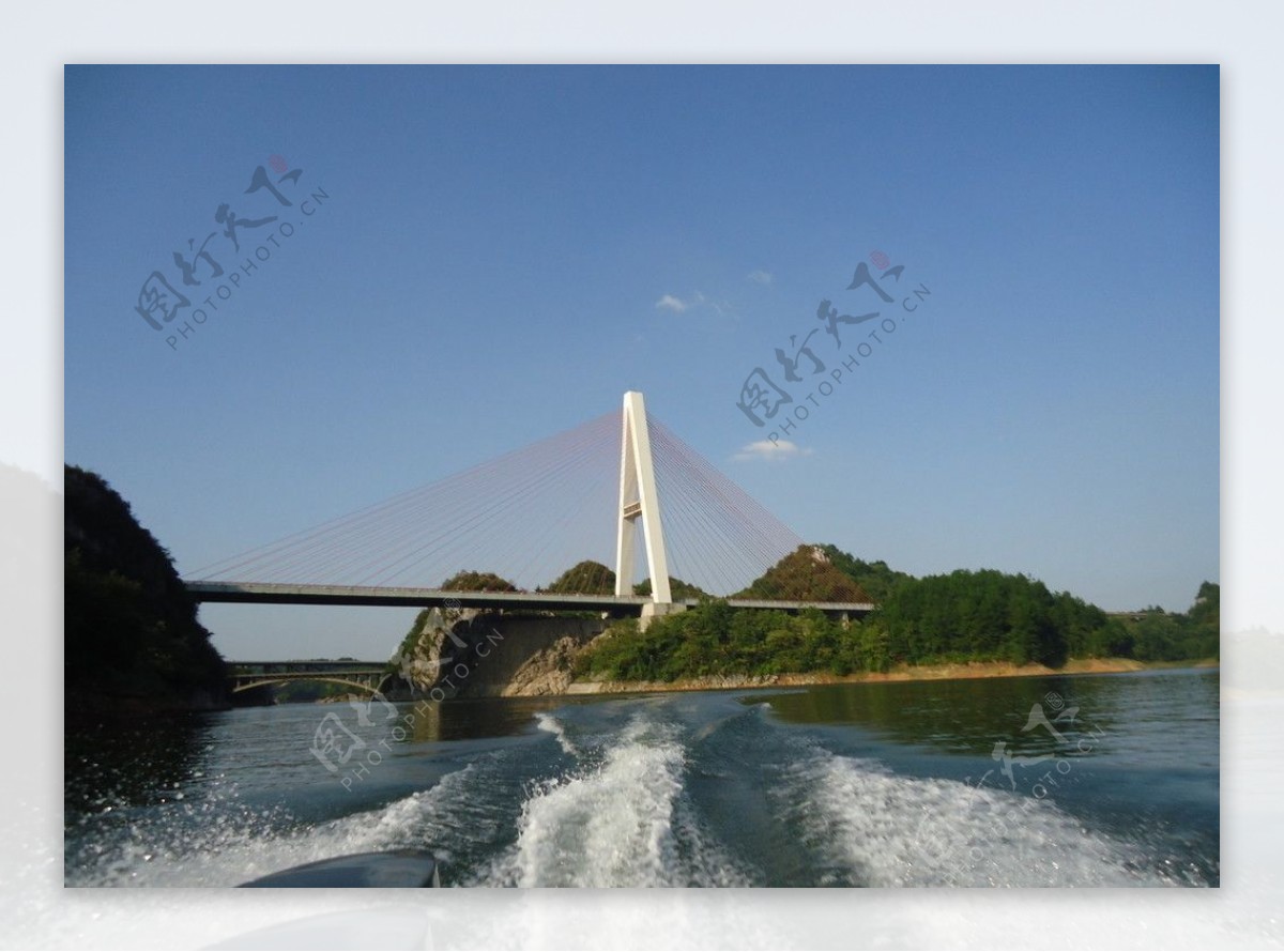 红枫湖大桥风景图片