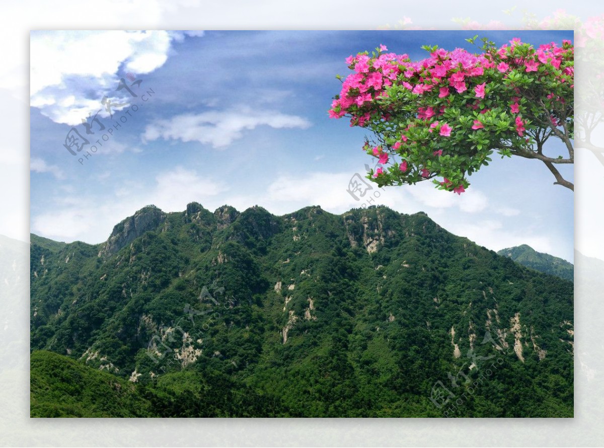 七峰山自然景观图片