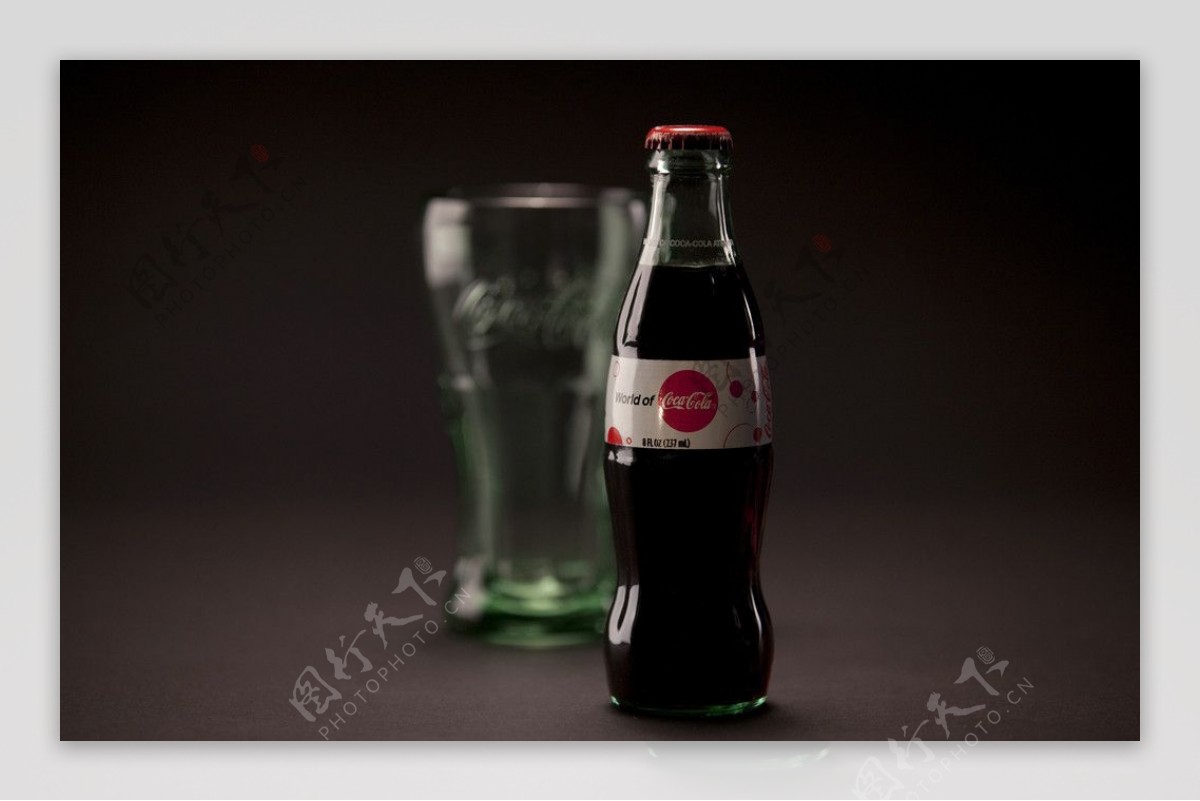 高清可乐广告摄影图片