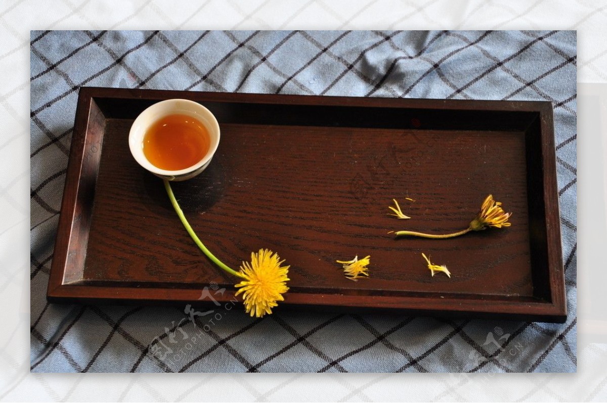 菊与茶图片