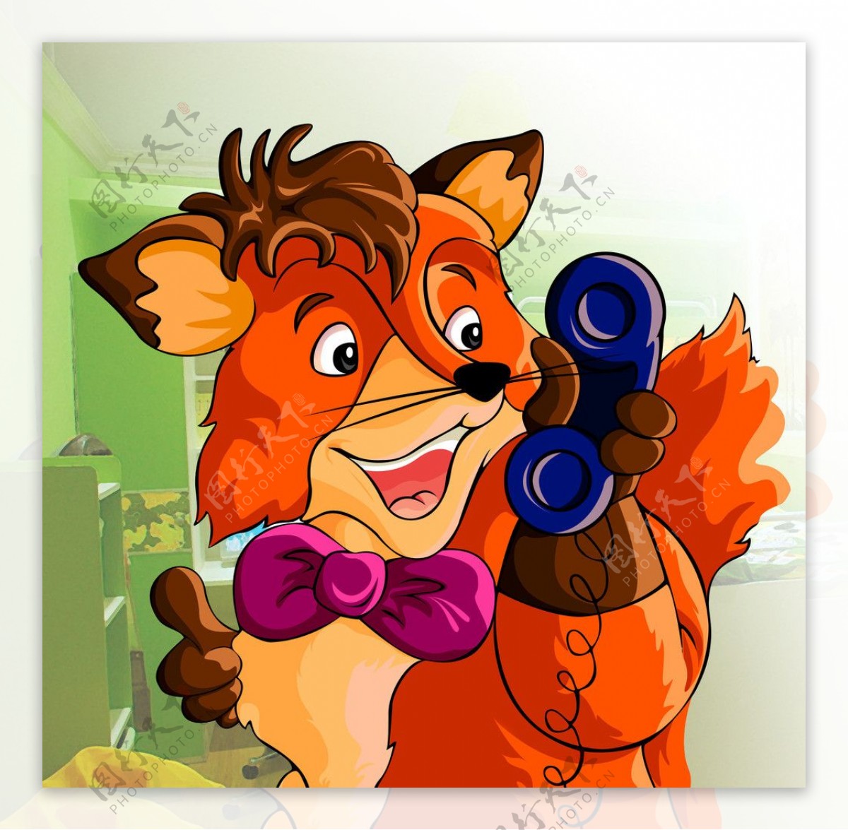 狐狸的卡通人物形象图片