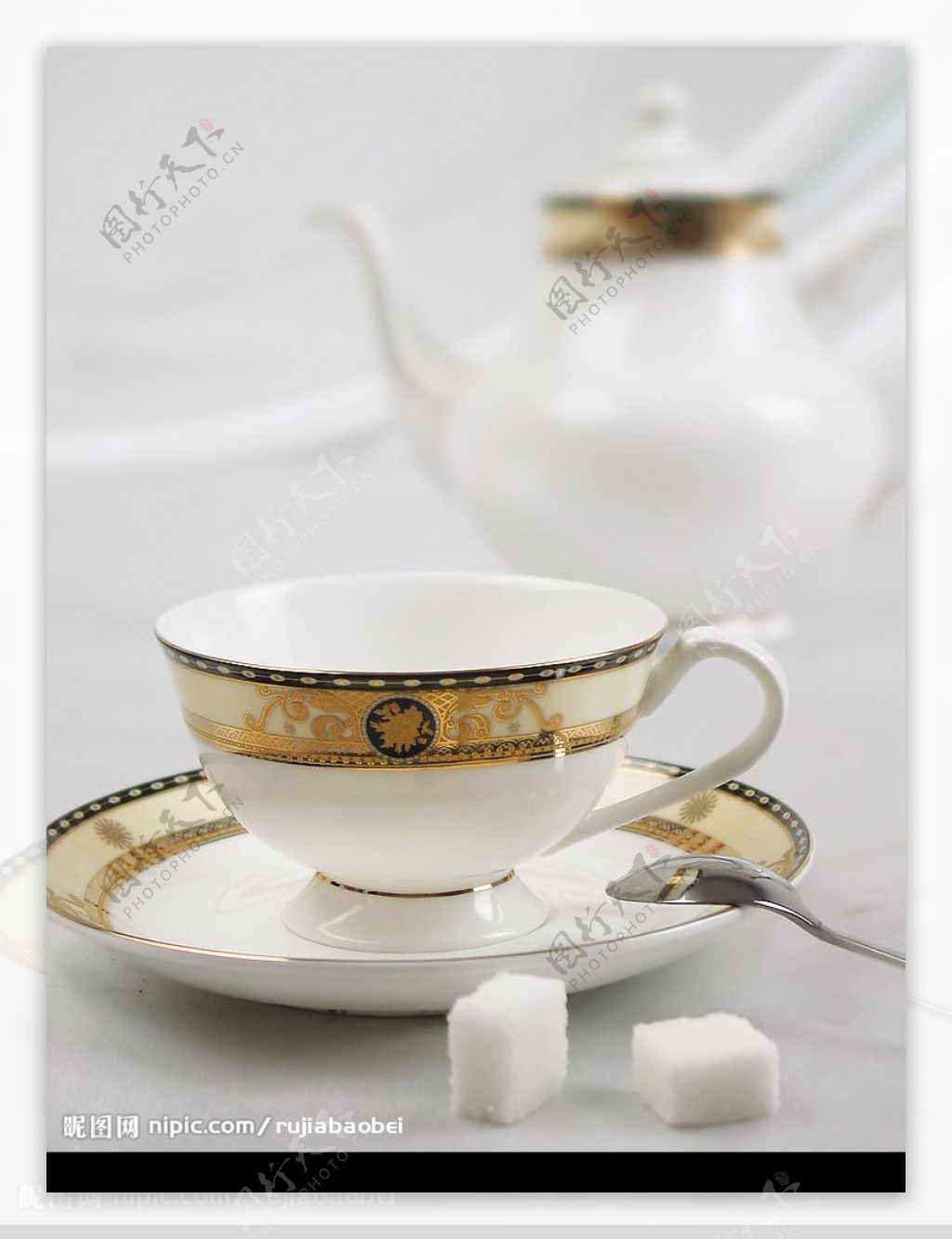 骨质瓷咖啡杯图片