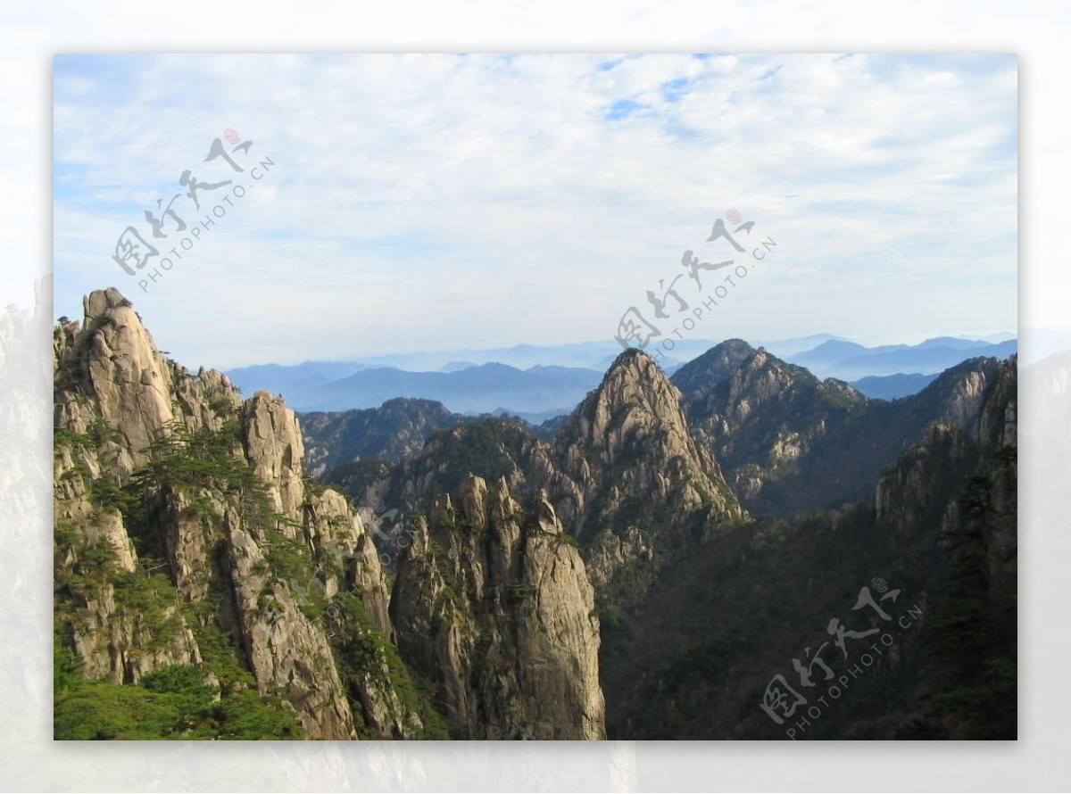 黄山奇峰图片