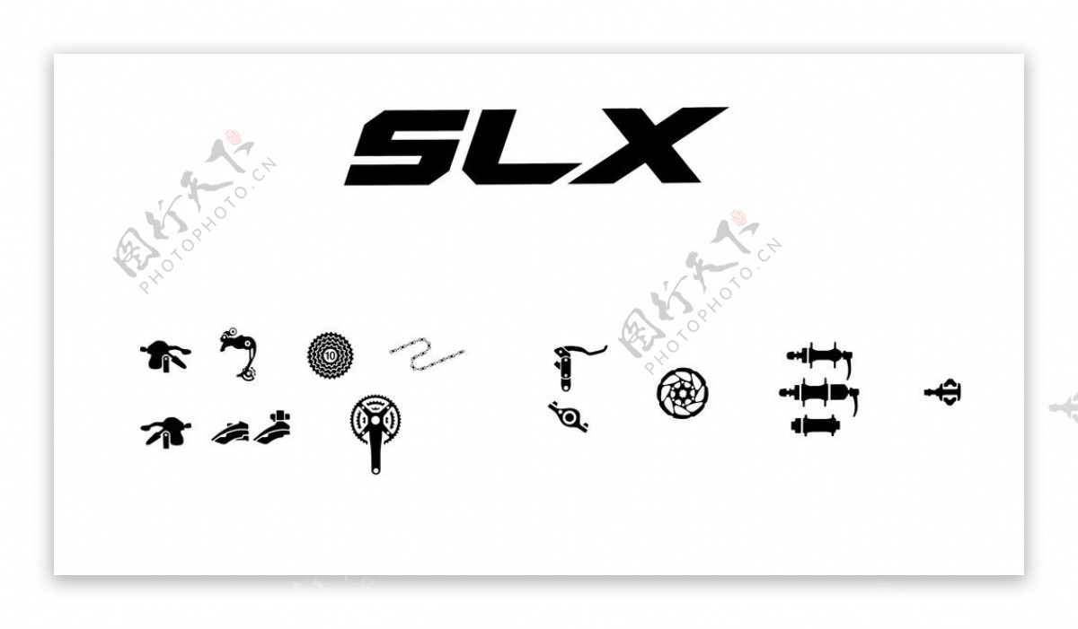 自行车禧玛诺SLX套件图片