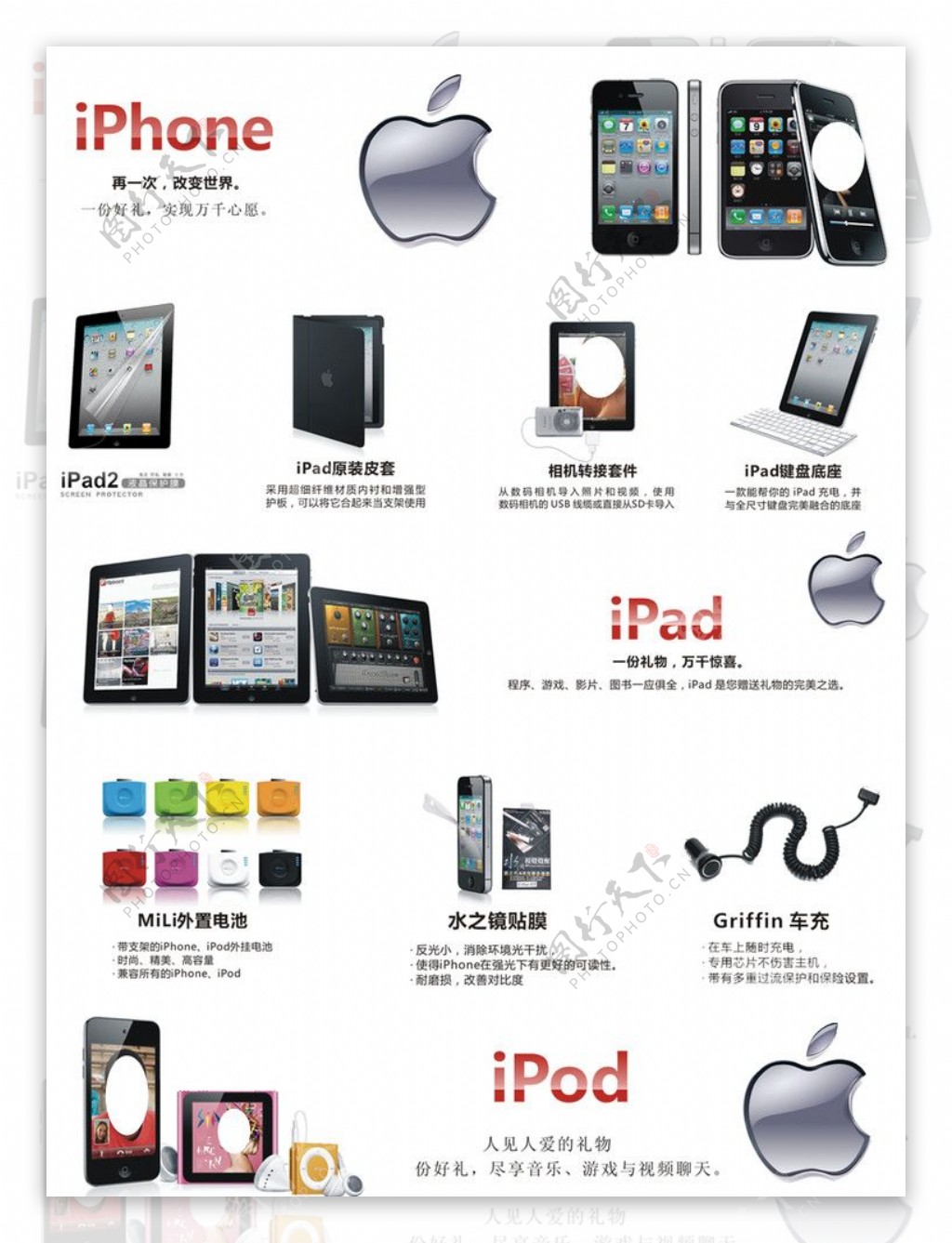 苹果数码产品图片