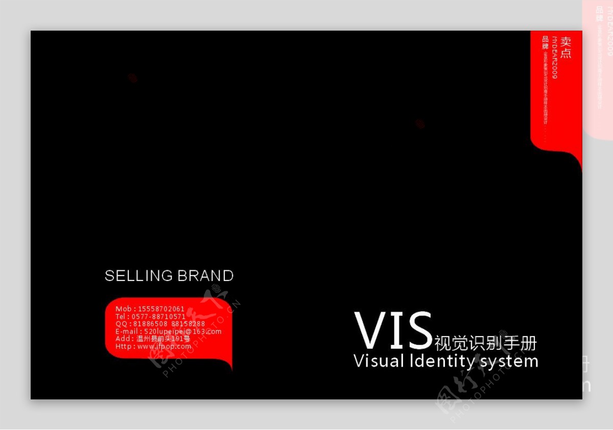 卖点广告VI设计手册图片
