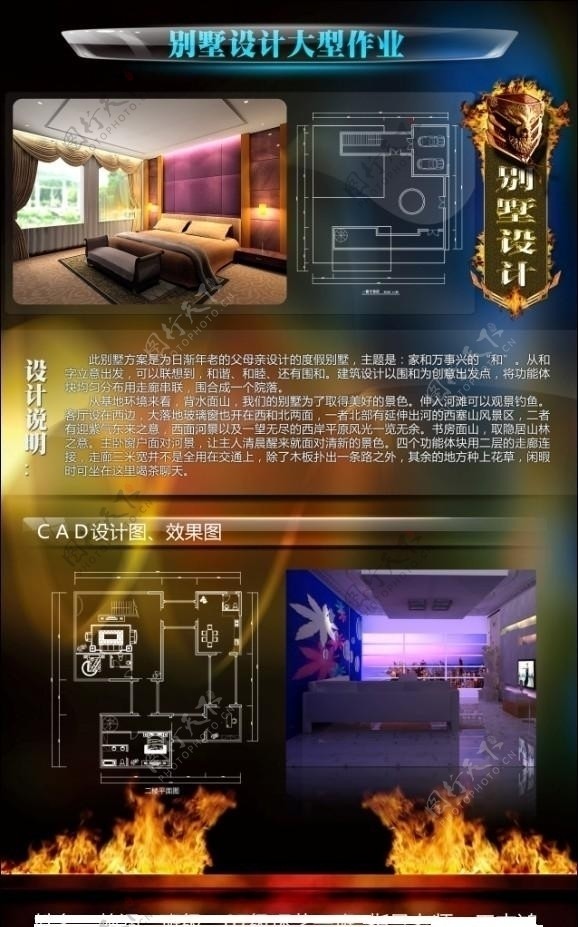 环艺毕业设计展板图片