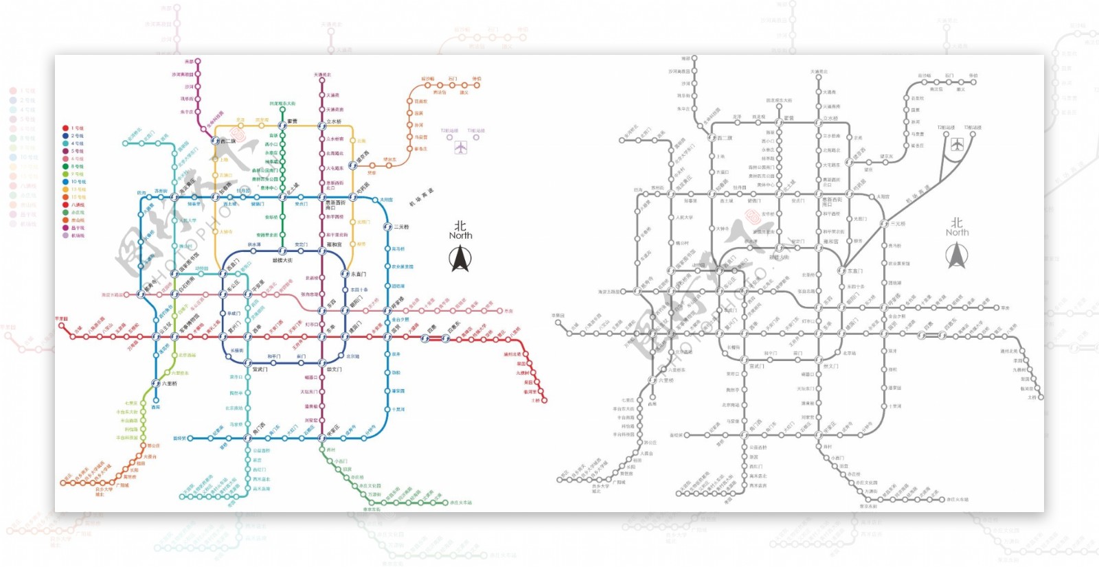 北京地铁图片