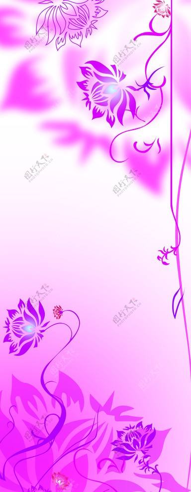 粉色装饰花纹图片