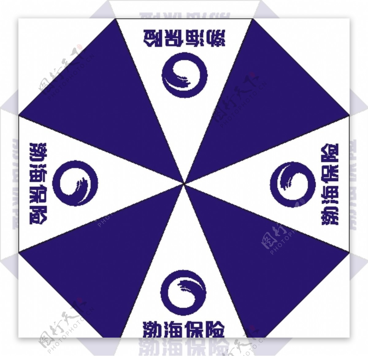 渤海保险太阳伞图片