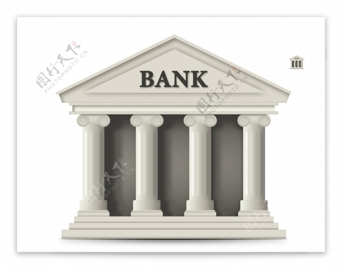 银行房子图片