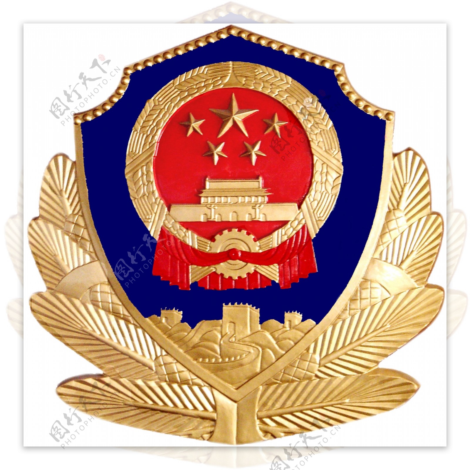 警徽公安标志图片