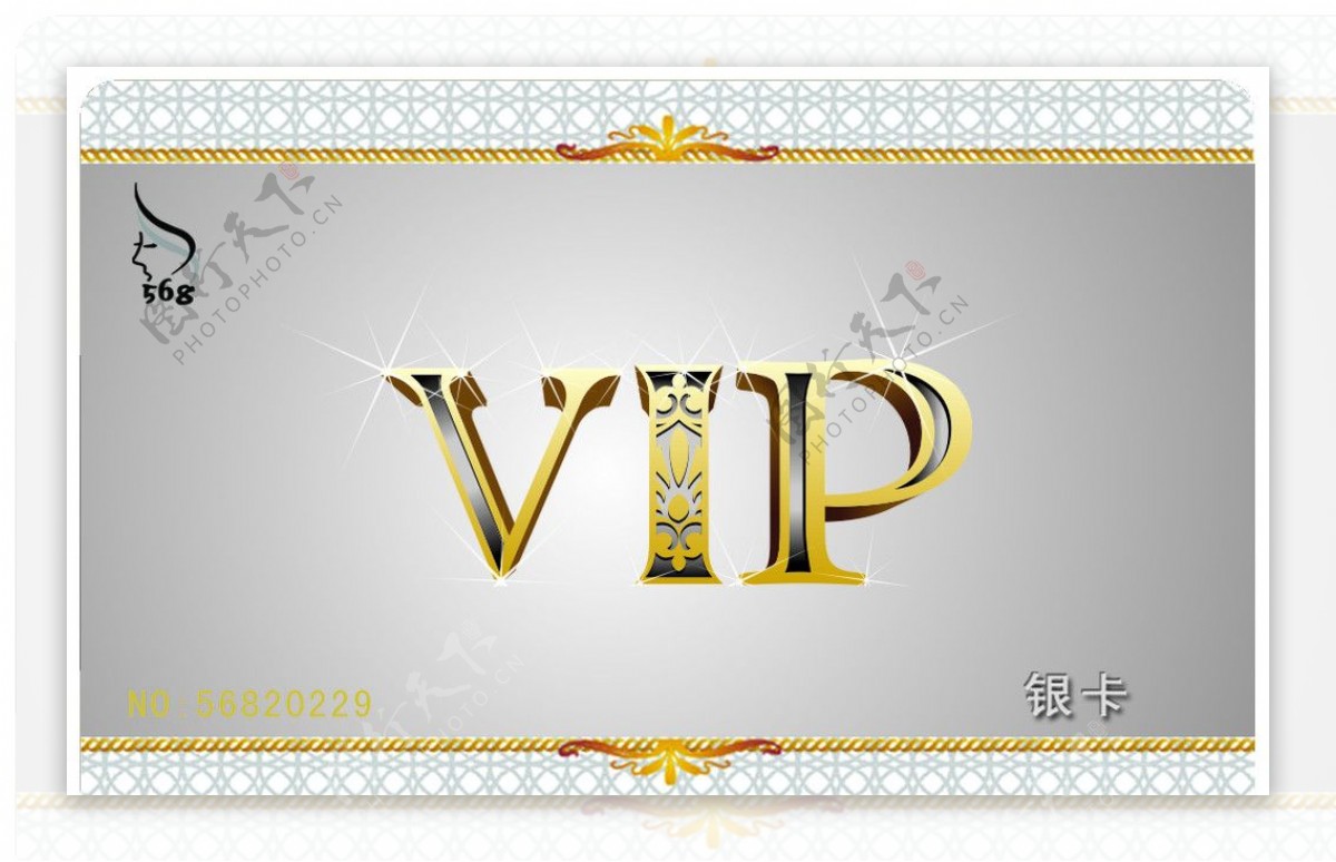 VIP银卡设计图片