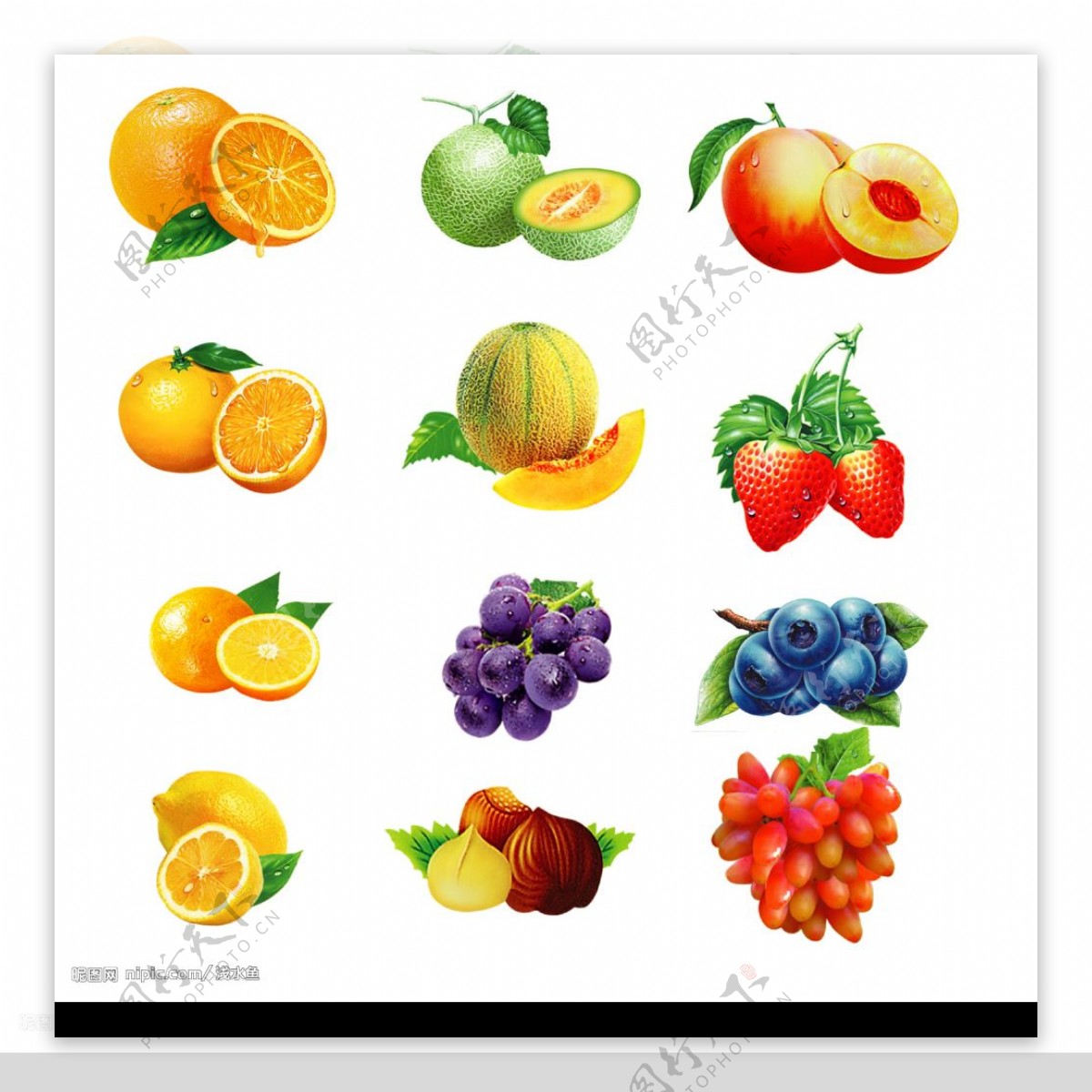 各类水果图片