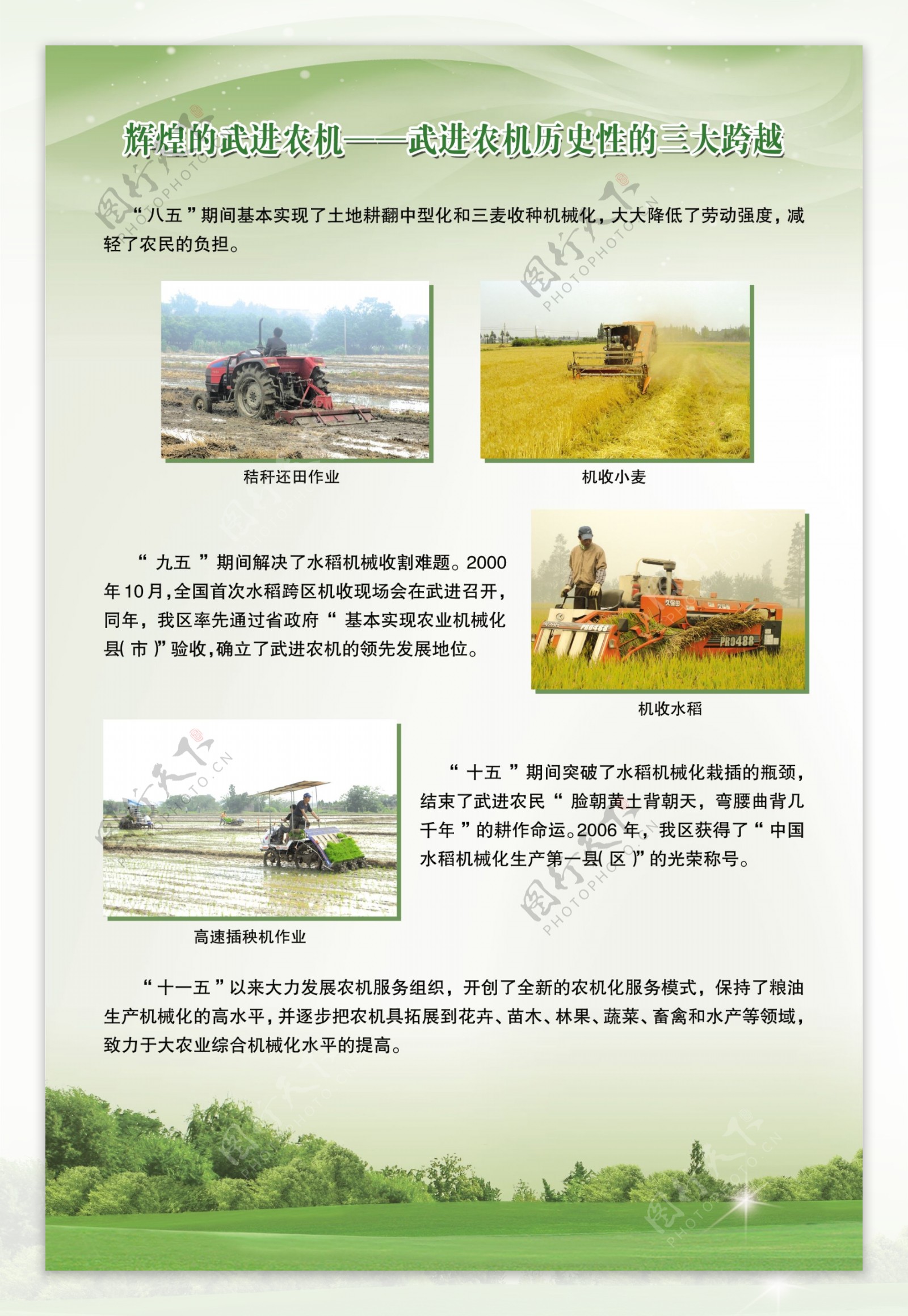 农业展板图片