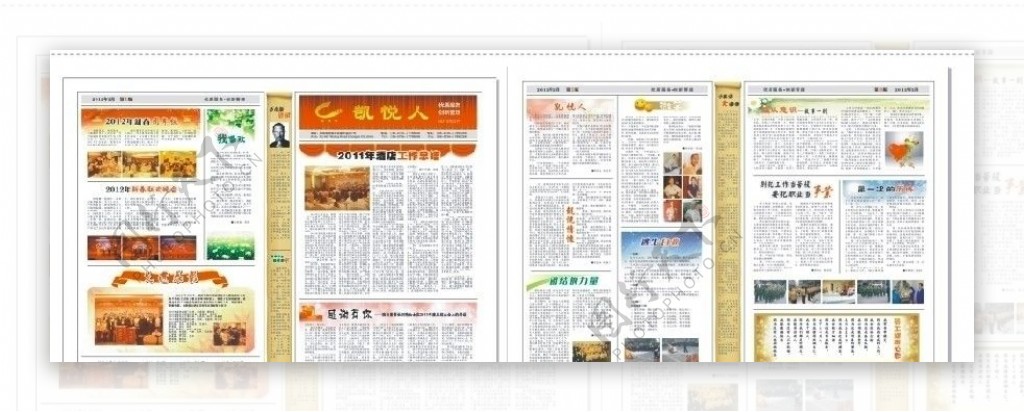 凯悦大酒店报纸设计图片