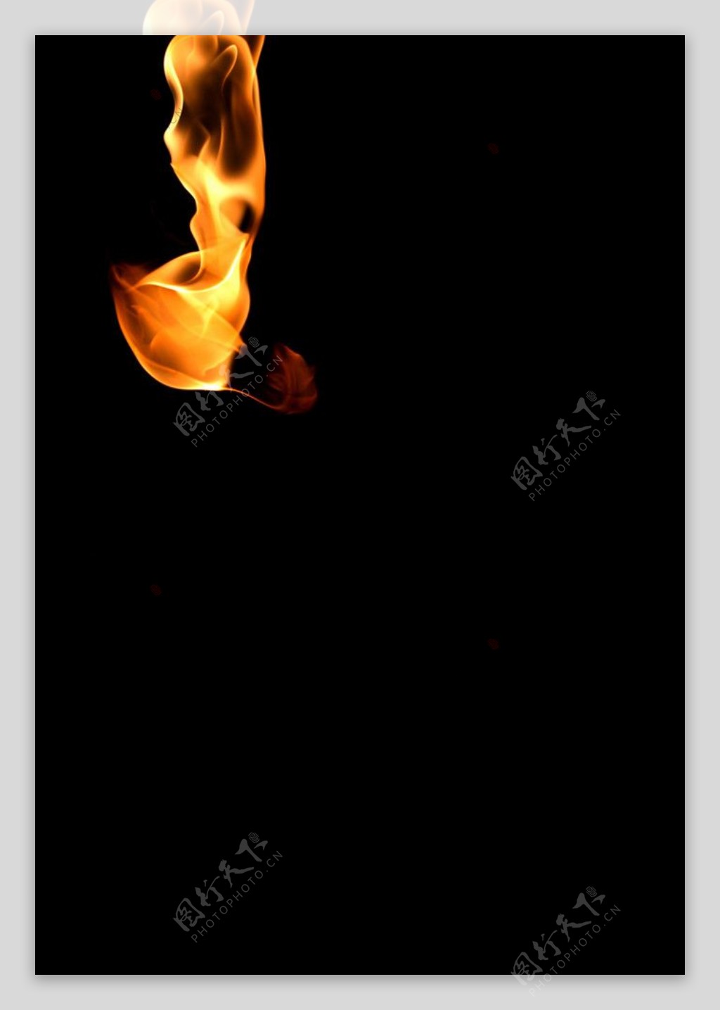 燃烧的火苗图片