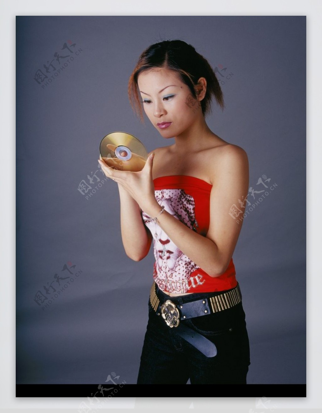 中国美女模特图片素材-编号15073322-图行天下