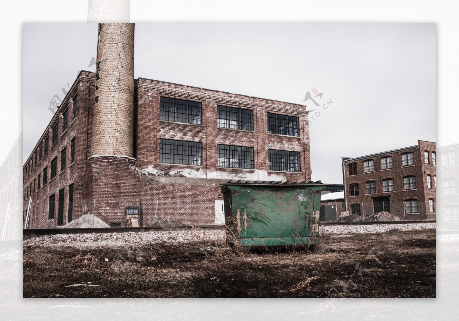 废弃工厂摄影