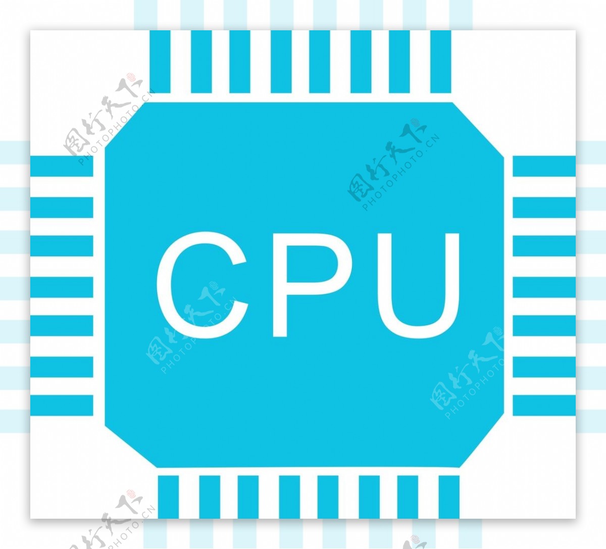 CPU矢量图标