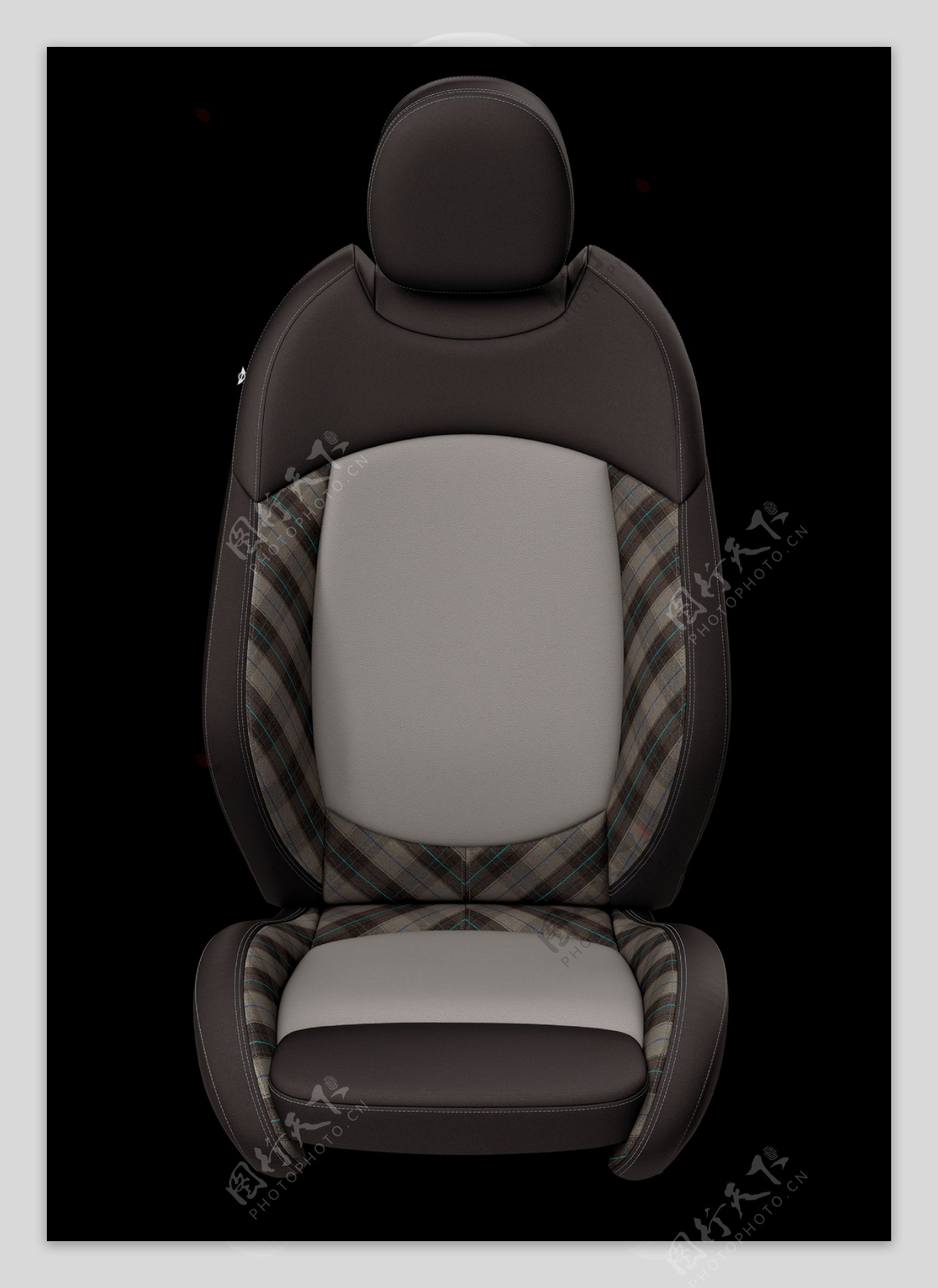 汽车座椅渲染大图