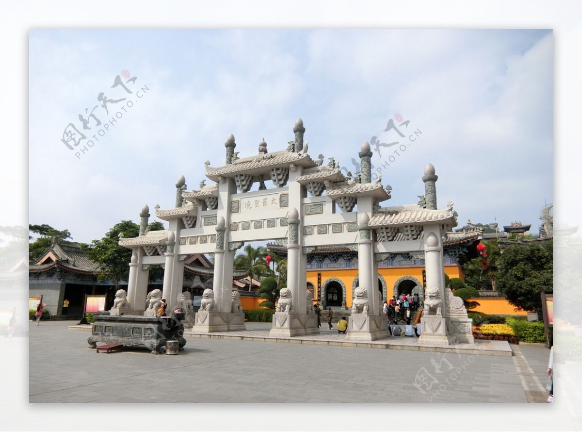 中国古典门楼
