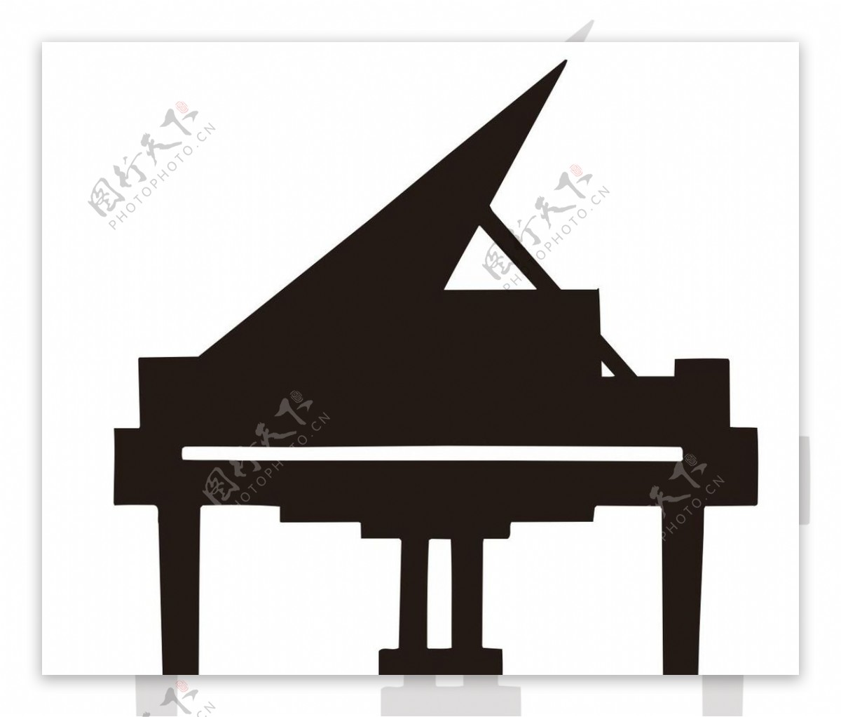 钢琴剪影