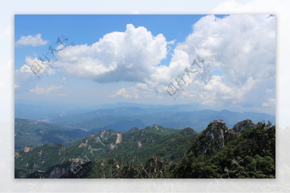 尧山自然风景