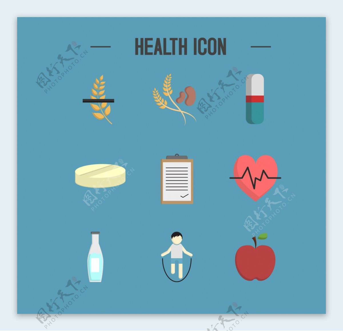 健康图标