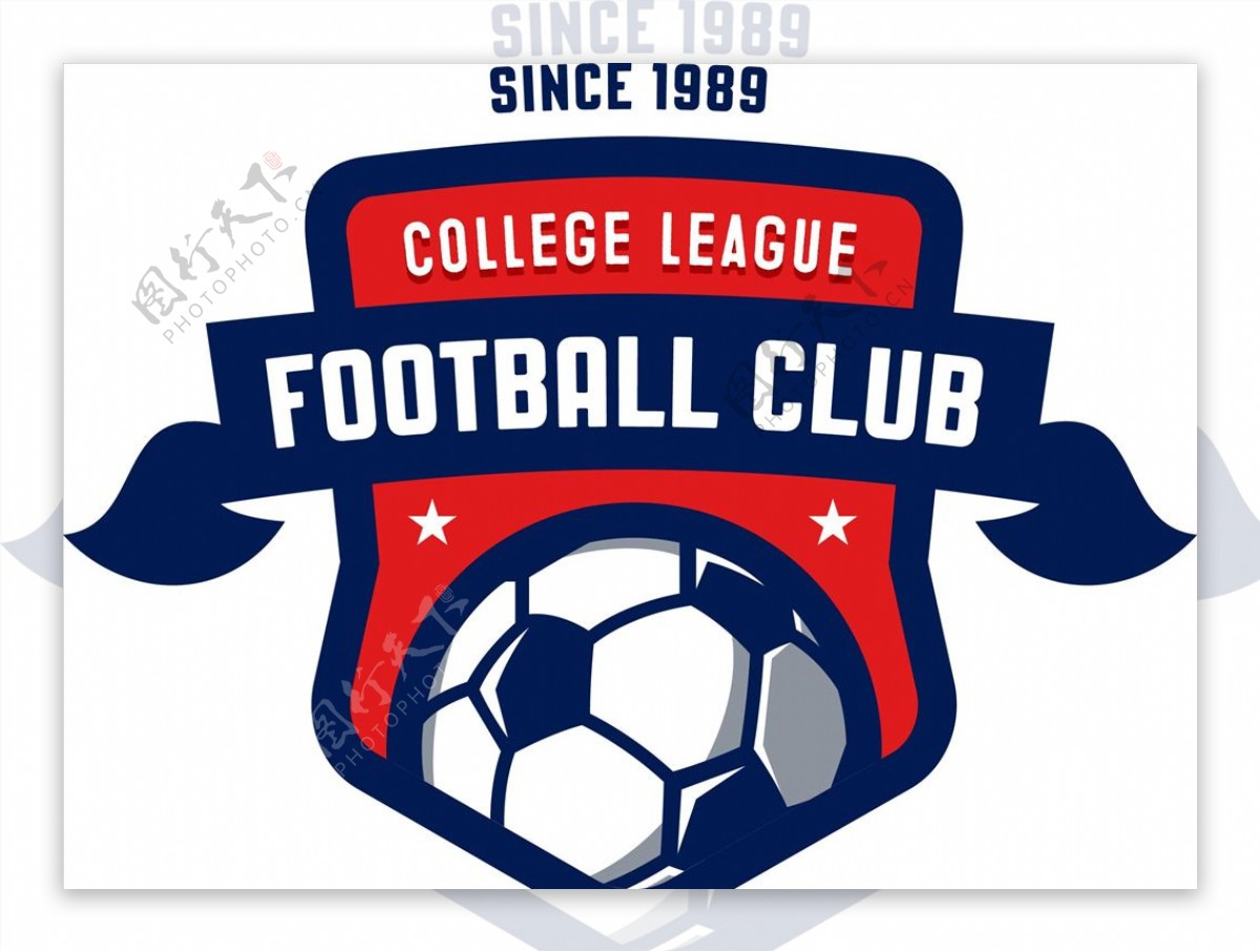 足球俱乐部标志矢量图下载