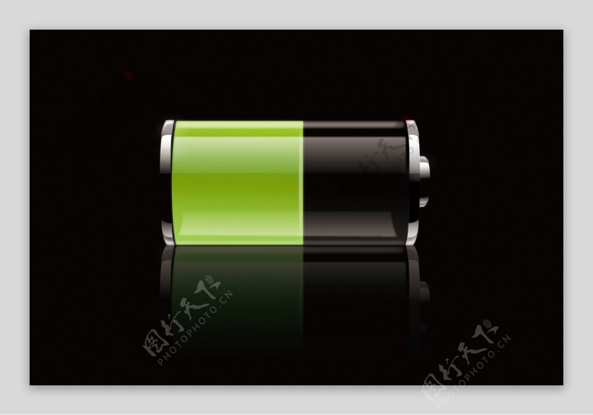 绿色充电池