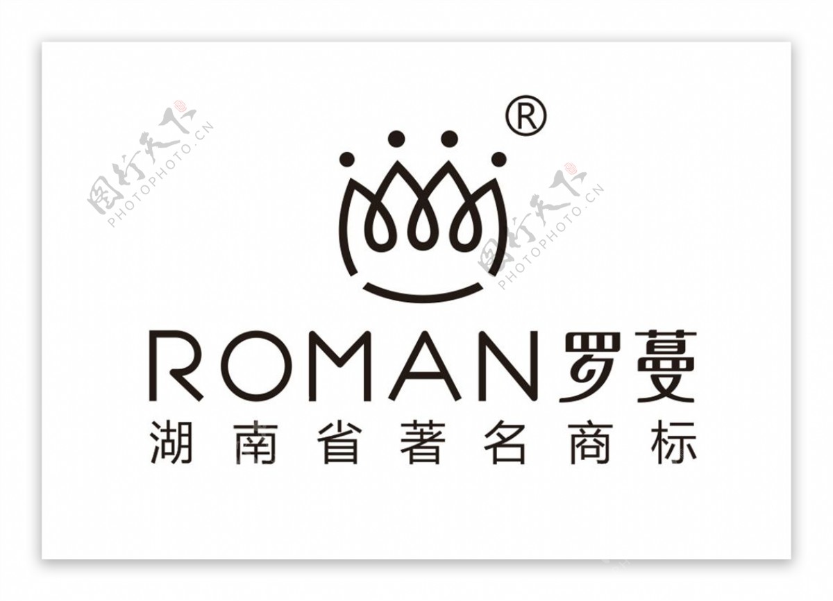 罗蔓标志logo