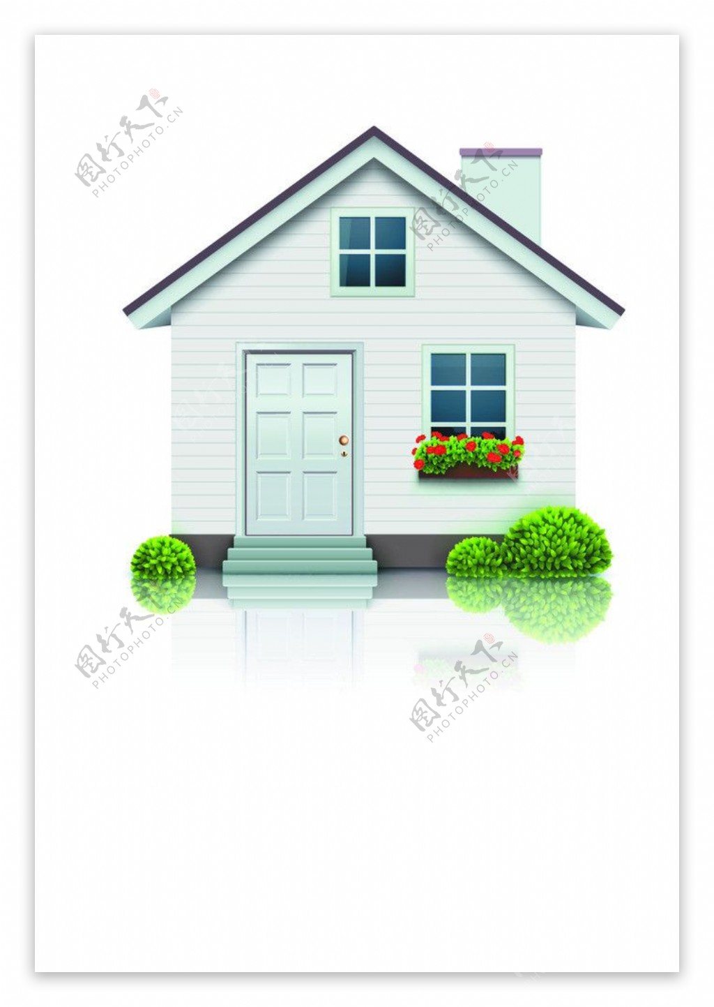 房子图标别墅图标