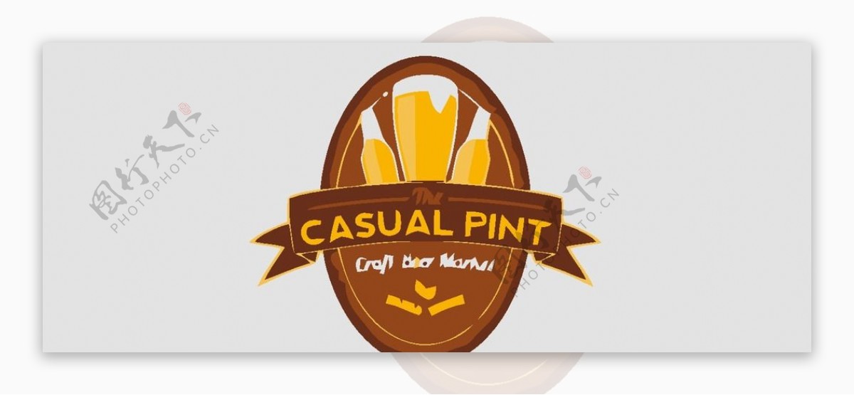 啤酒logo