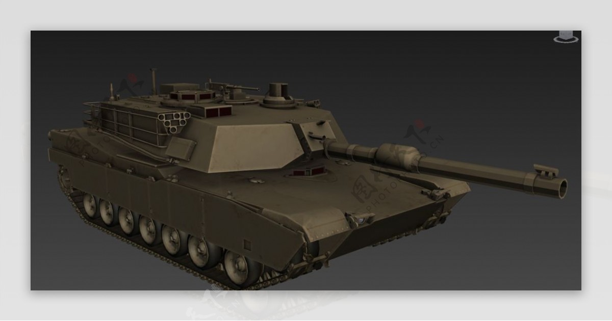 3dmax坦克