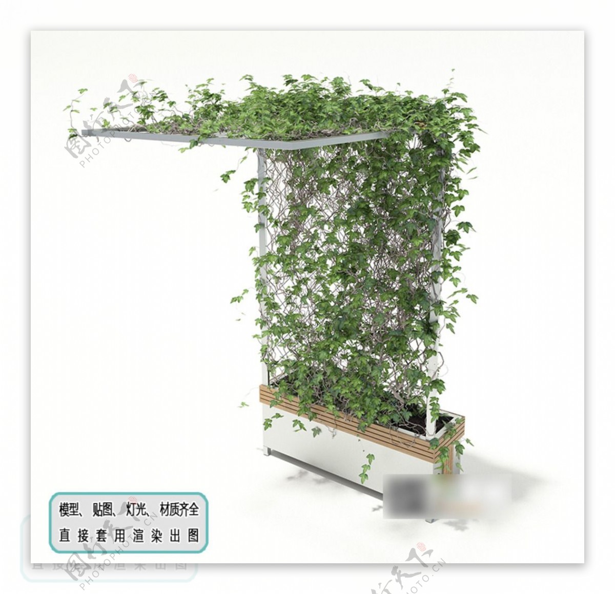 植物墙绿化生态花架