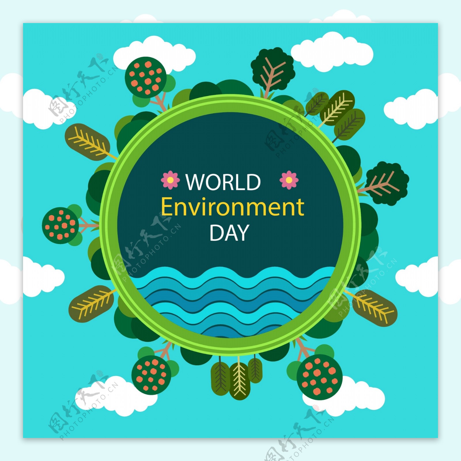 世界环境保护日海报