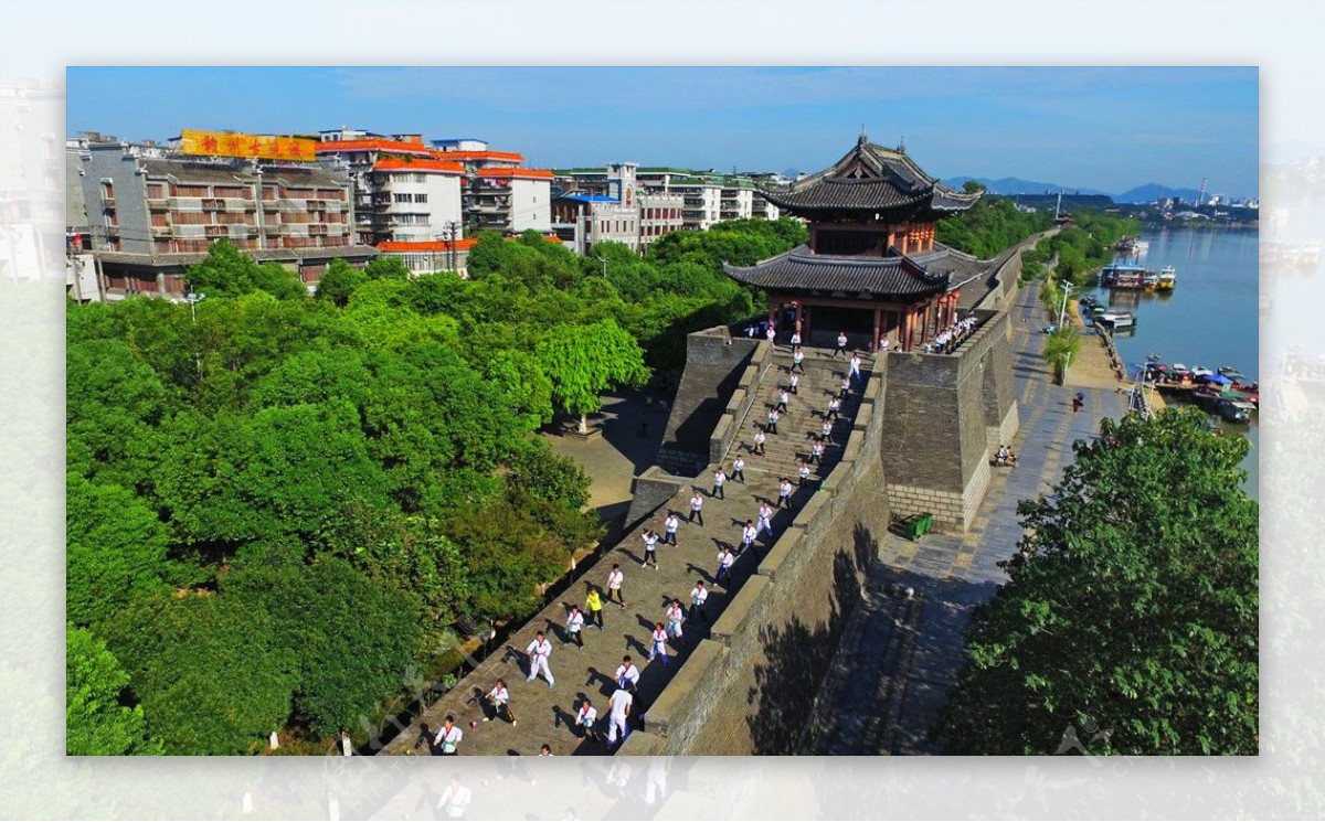 赣州建春门宋城