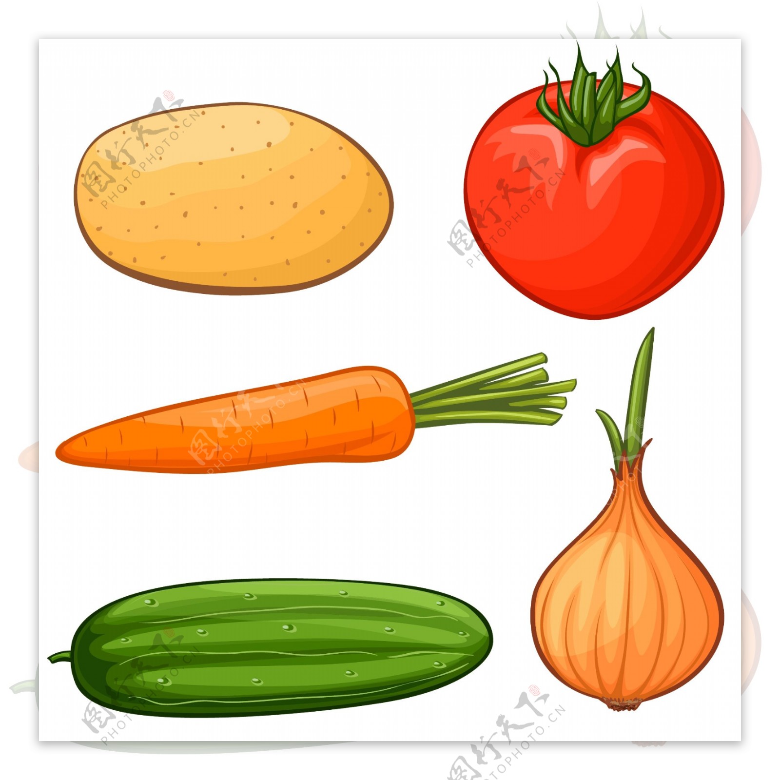 卡通蔬菜图片素材-编号26923096-图行天下