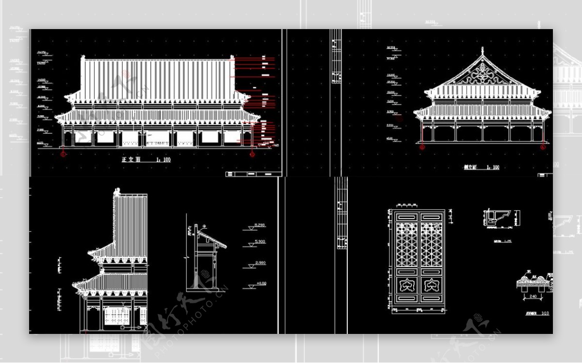 大雄宝殿建施