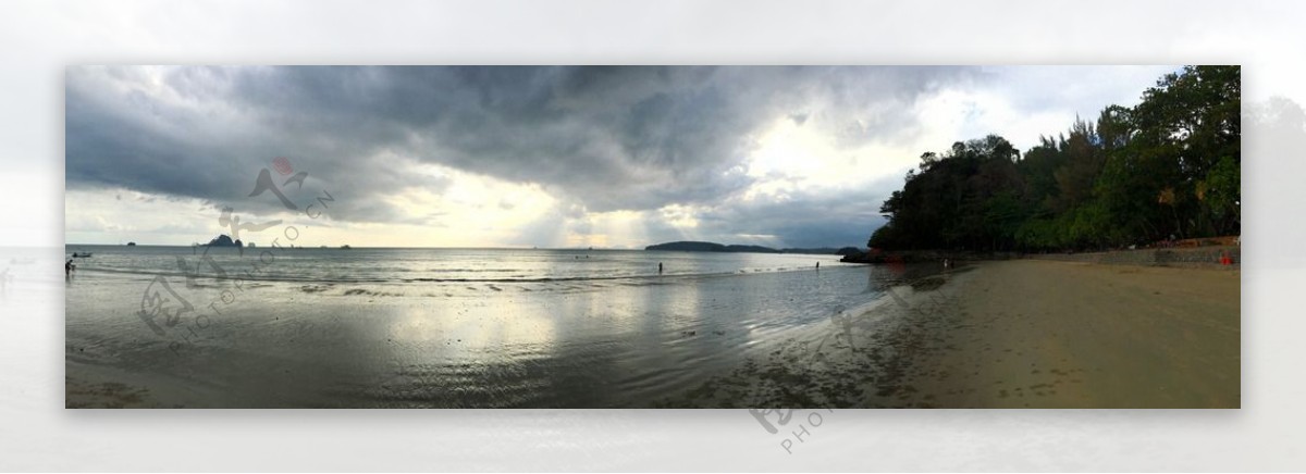 泰国甲米海滩风光