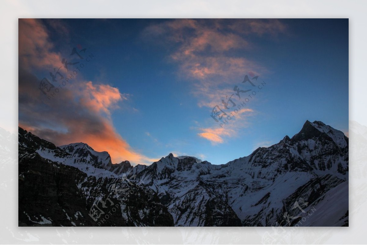 尼泊尔雪山