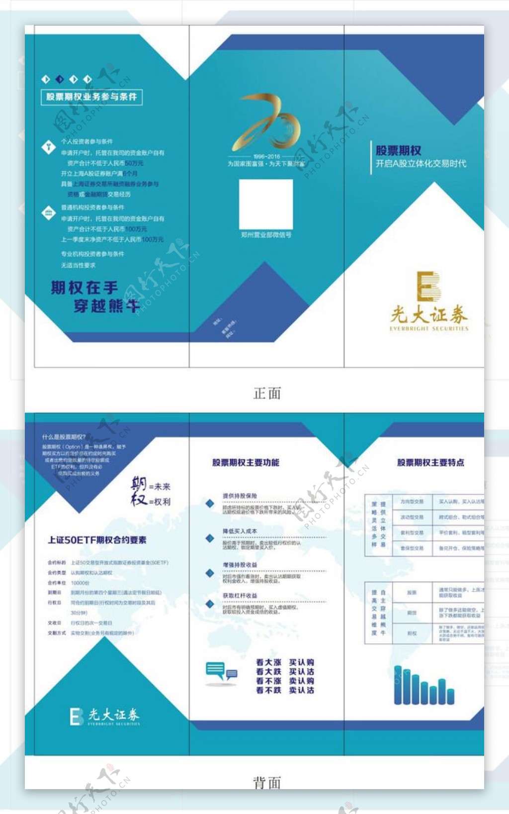 三折页宣传单