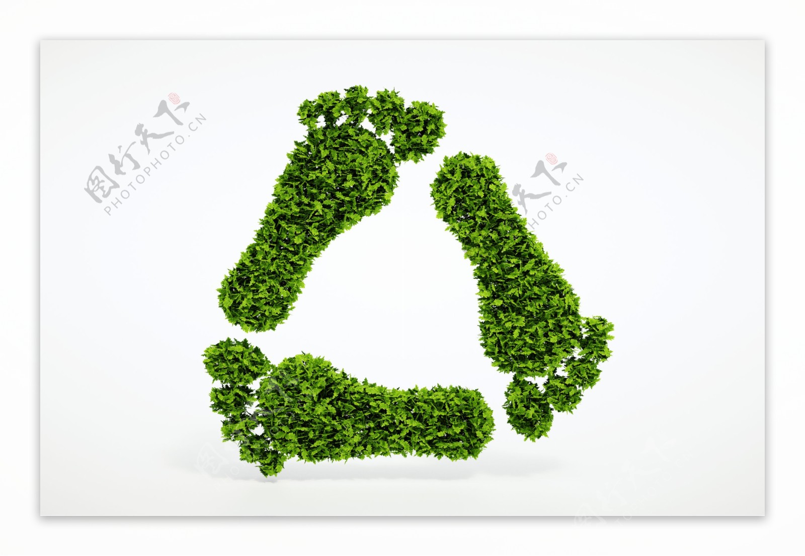 创意绿色环保广告图片素材