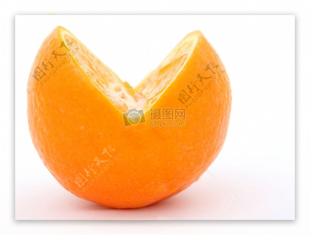鲜橙色水果