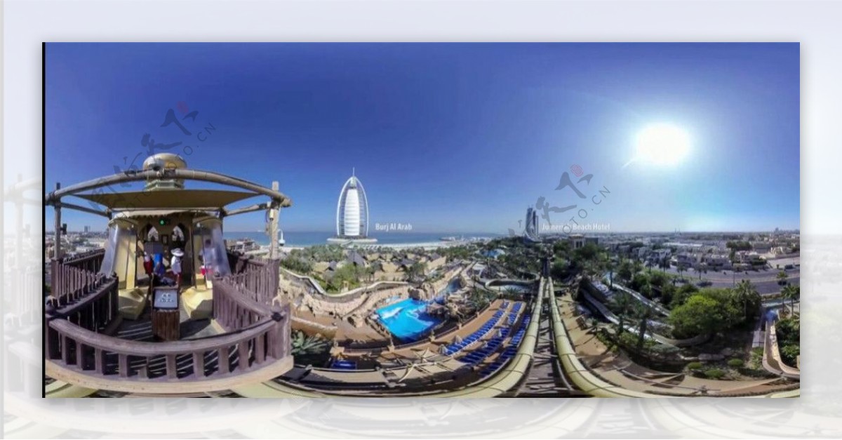迪拜疯狂水上乐园VR视频