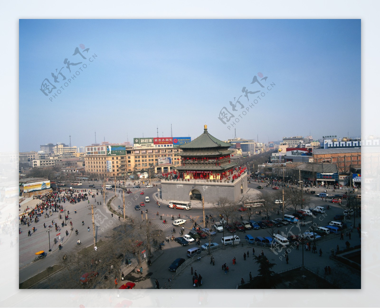 城市风景摄影图片