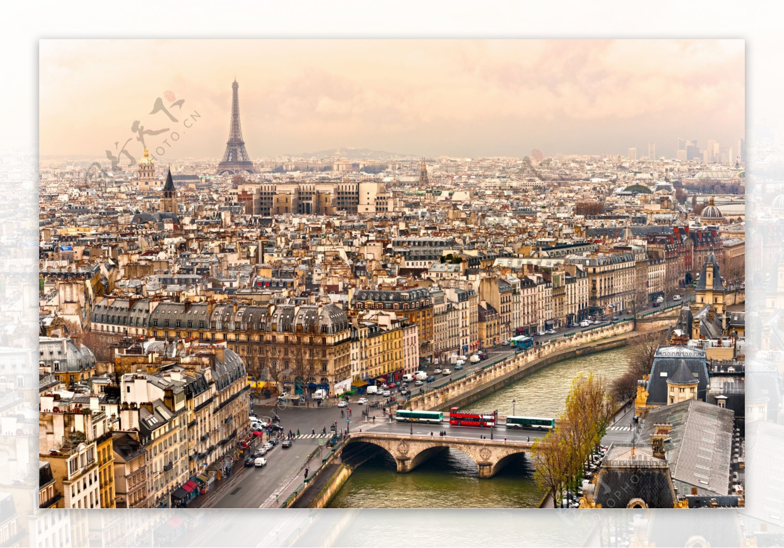 巴黎城市建筑景色图片
