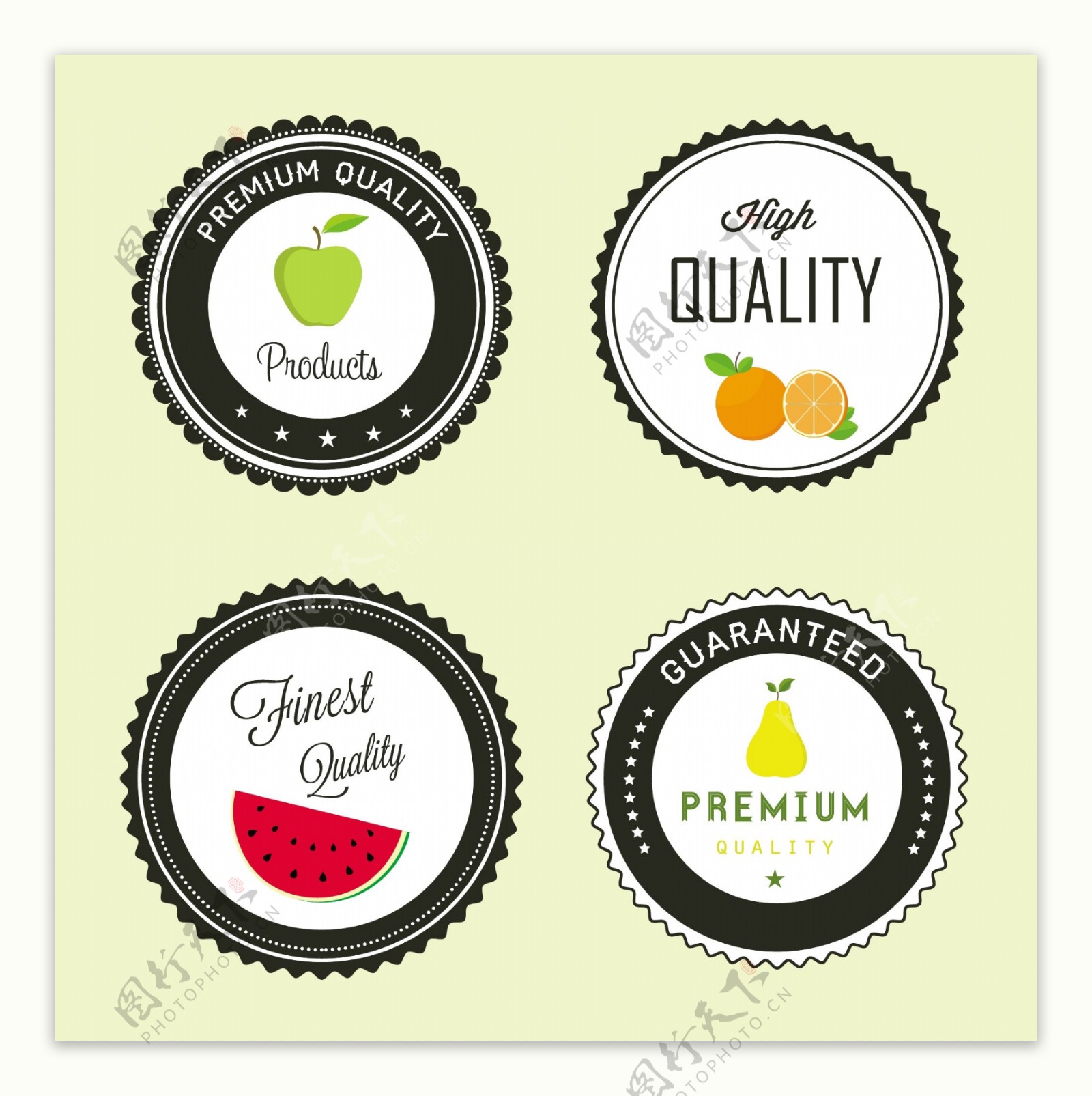 四水果标签